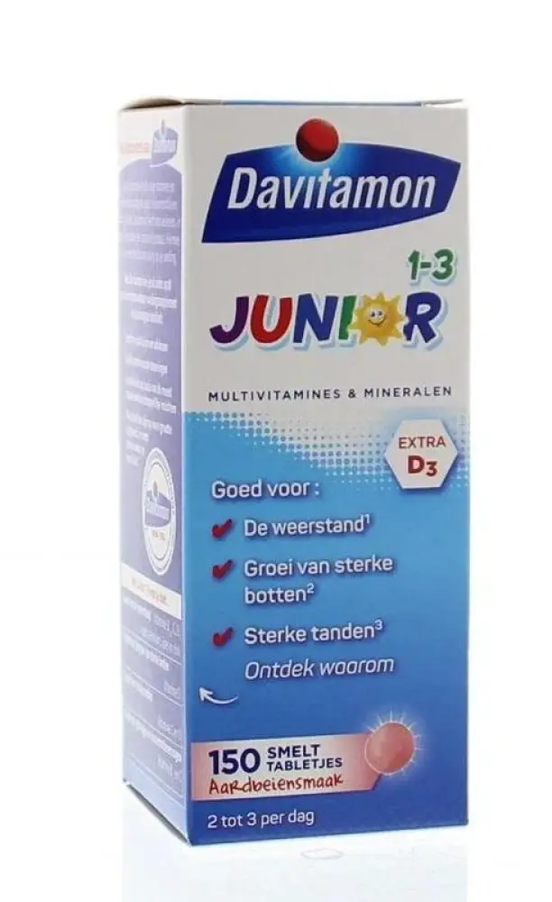 Davitamon Junior 1+ - 150 smelttableten