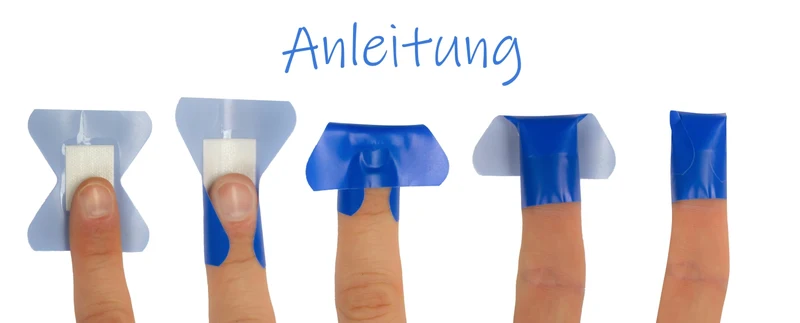 Noba Rudadetec Fingerkuppenpflaster, detektierbar