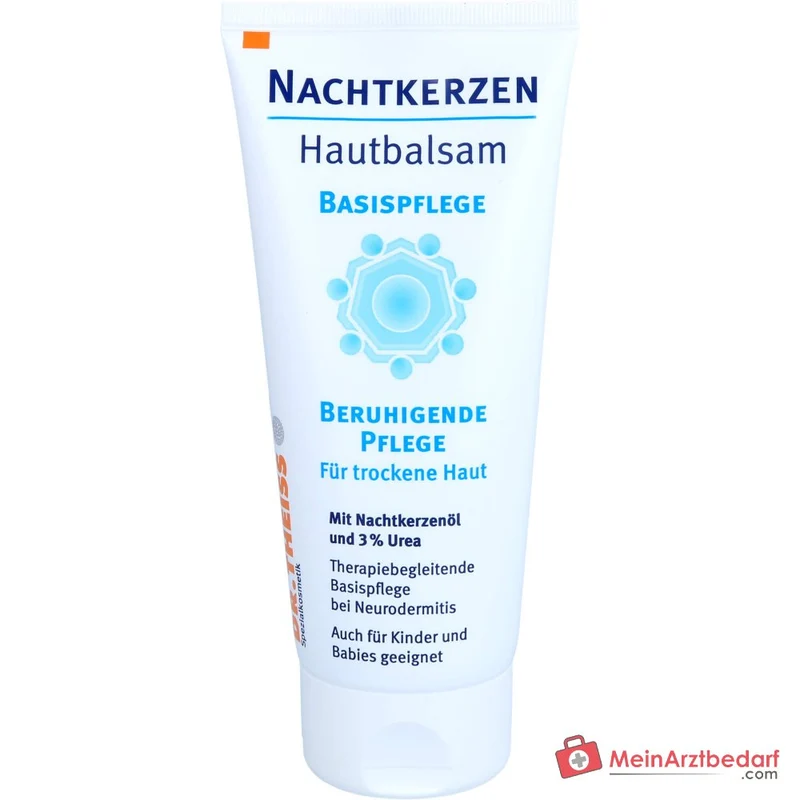 Dr. Theiss Nachtkerzen Hautbalsam Nachtkerzenöl / Urea / Squalan / Jojobaöl / Guaiazulen Creme, 200 ml