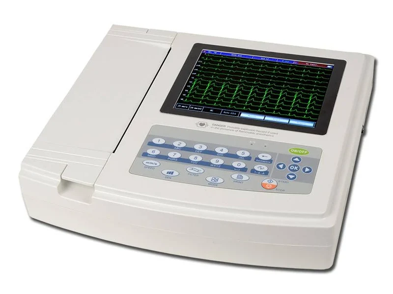 Contec 1200G ECG - 12 kanalen met monitor