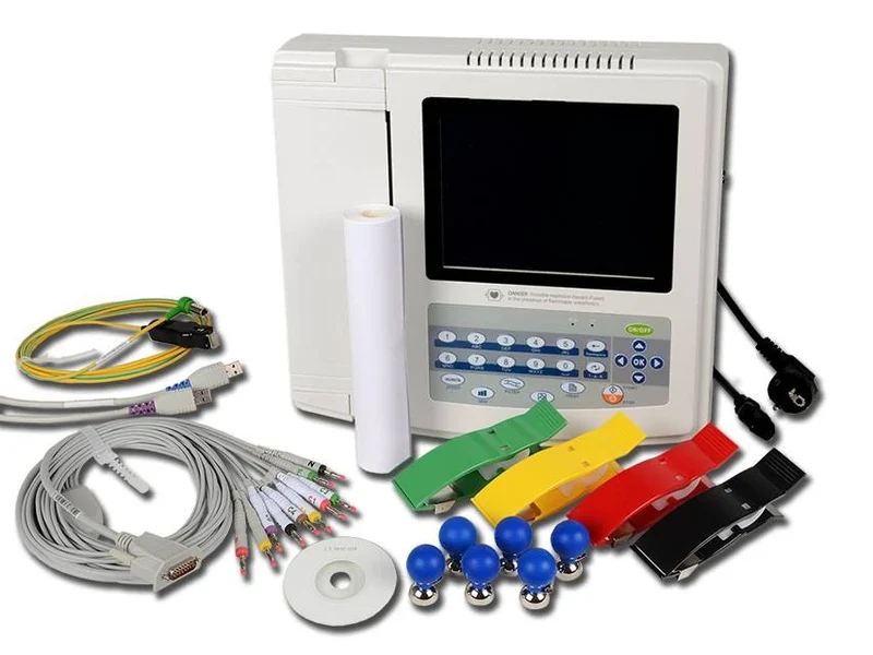 Contec 1200G ECG - 12 kanalen met monitor