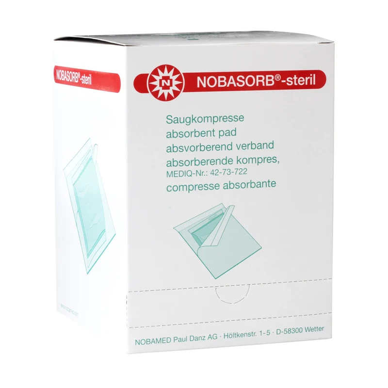 Nobasorb - 20 x 20 cm - steriel - 25 stuks