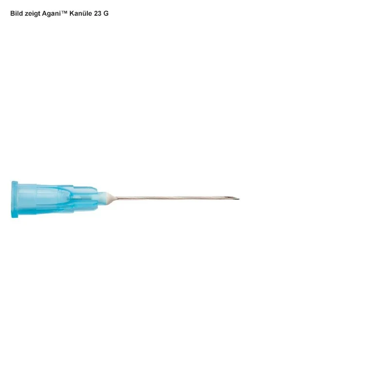 Terumo Agani injectienaalden 23 G, 25 x 0,60 mm Blauw 100 stuks 25 mm