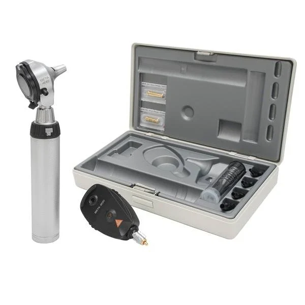 HEINE BETA®400 LED F.O. OTOSCOOP + BETA 200 LED OPHTALMOSCOOP set NT 4 Tafellader A-153.24.420