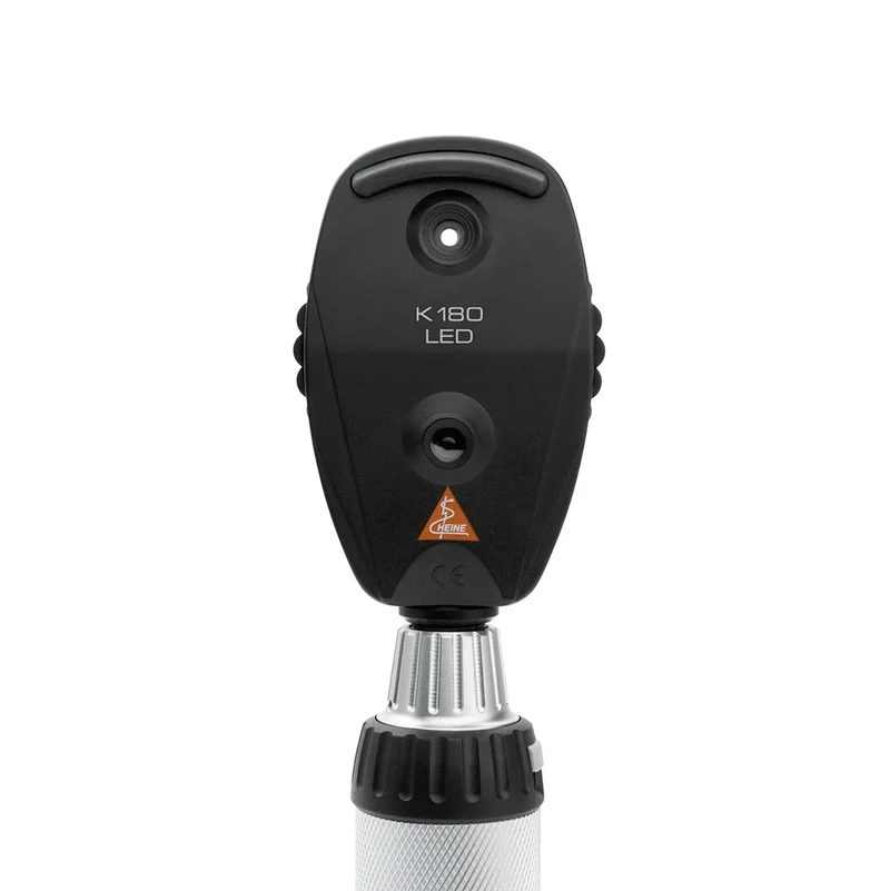 HEINE K180 set 3,5 Volt, K180 LED F.O. Otoscoop, K180 LED Ophthalmoscoop, BETA4 USB Handvat
