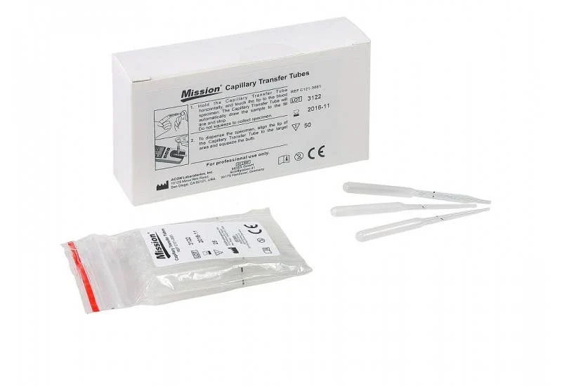 Mission® HB capillairen voor de Mission HB Plus meter 50 stuks - 10 μl