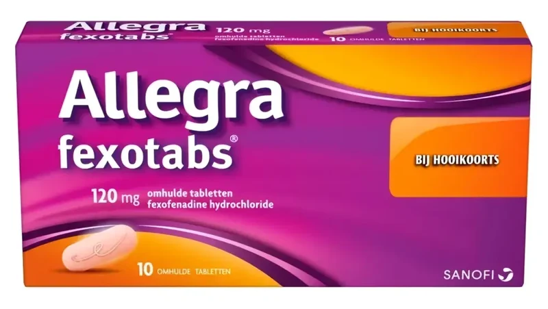 Allegra Fexotabs hooikoortstabletten 10 stuks