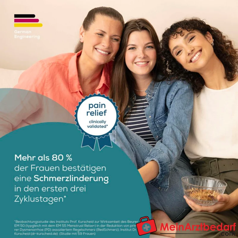 Beurer EM 55 Menstrual Relax+ TENS & Wärme-Pad