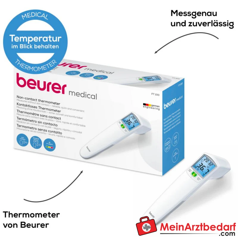 Beurer FT 100 Kontaktloses Fieberthermometer