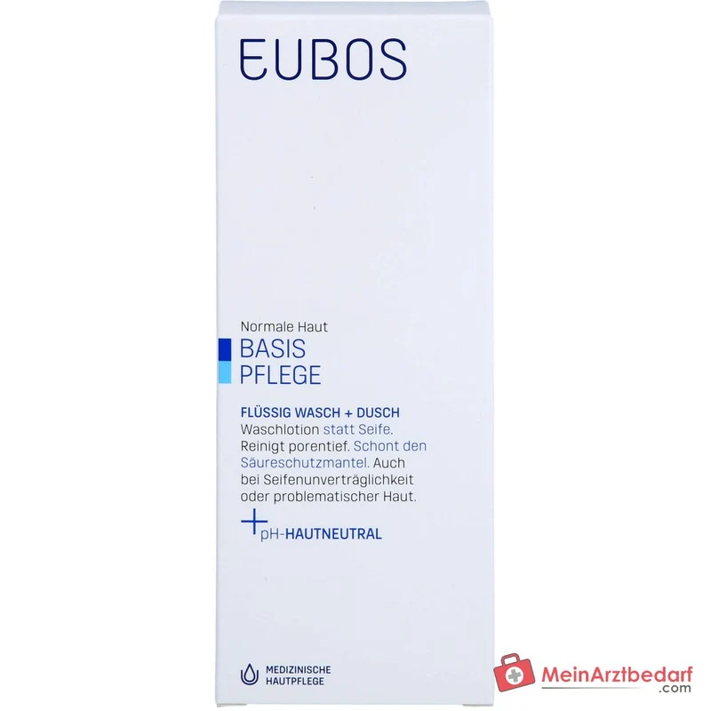Eubos Basis Pflege Flüssig Wasch + Dusch, 200 ml