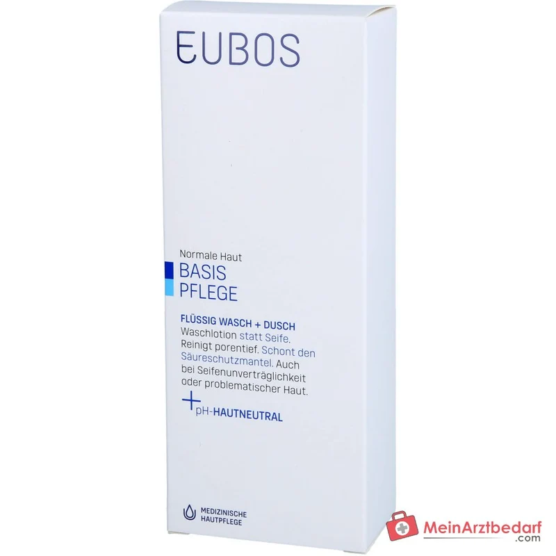 Eubos Basis Pflege Flüssig Wasch + Dusch, 200 ml