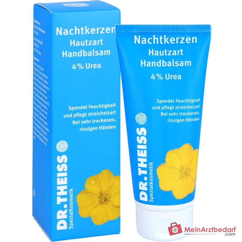 Dr. Theiss Nachtkerzen Hautzart Handbalsam Nachtkerzenöl / Urea / Panthenol Balsam, 100 ml