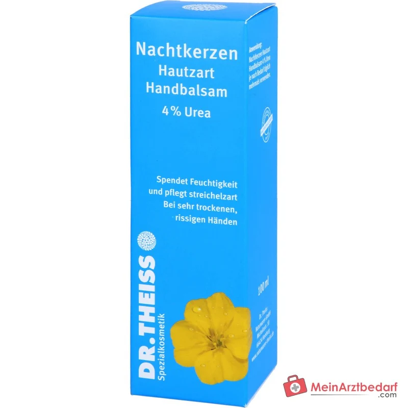 Dr. Theiss Nachtkerzen Hautzart Handbalsam Nachtkerzenöl / Urea / Panthenol Balsam, 100 ml