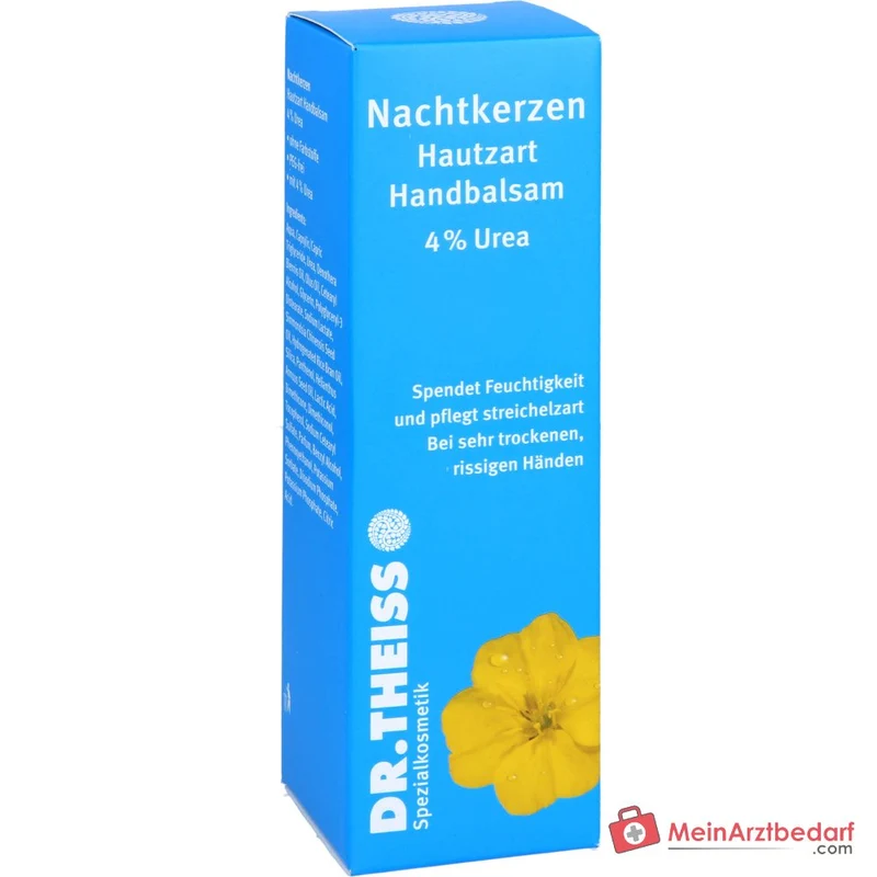 Dr. Theiss Nachtkerzen Hautzart Handbalsam Nachtkerzenöl / Urea / Panthenol Balsam, 100 ml