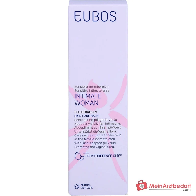 Eubos Intimate Woman Pflegebalsam Panthenol / Aloe Vera / Jojobaöl / Hamamelis Balsam, 125 ml