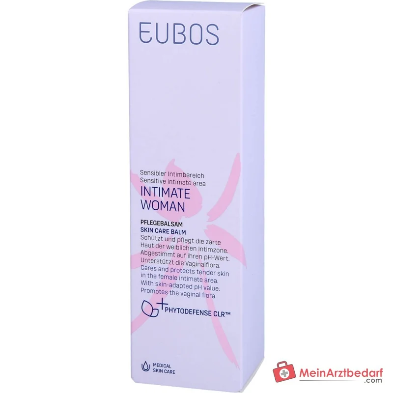 Eubos Intimate Woman Pflegebalsam Panthenol / Aloe Vera / Jojobaöl / Hamamelis Balsam, 125 ml