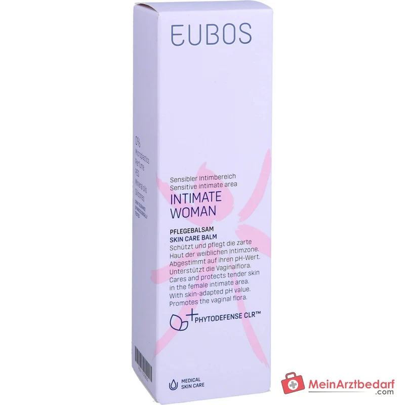Eubos Intimate Woman Pflegebalsam Panthenol / Aloe Vera / Jojobaöl / Hamamelis Balsam, 125 ml