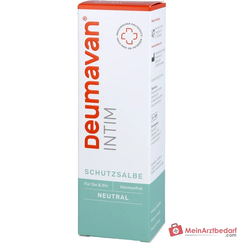 Deumavan Schutzsalbe neutral Vitamin E Fettsalbe, 125 ml