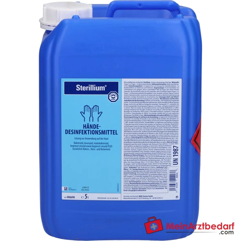 Sterillium Händedesinfektion Lösung, 5000 ml