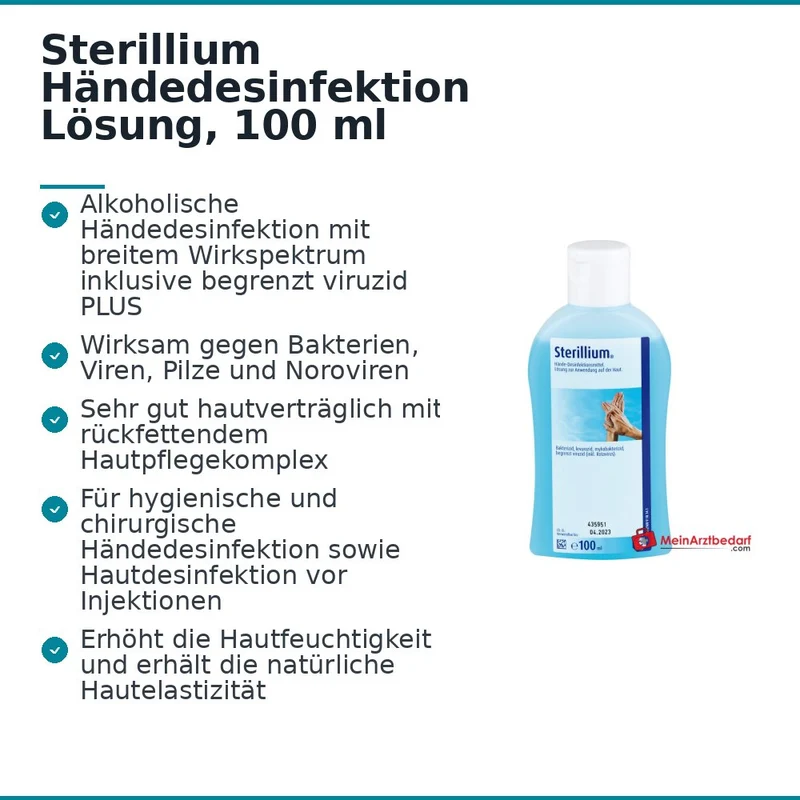 Sterillium Händedesinfektion Lösung, 100 ml