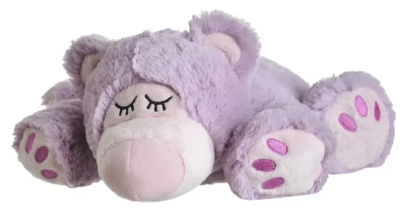Warmies Sleepy bear lila