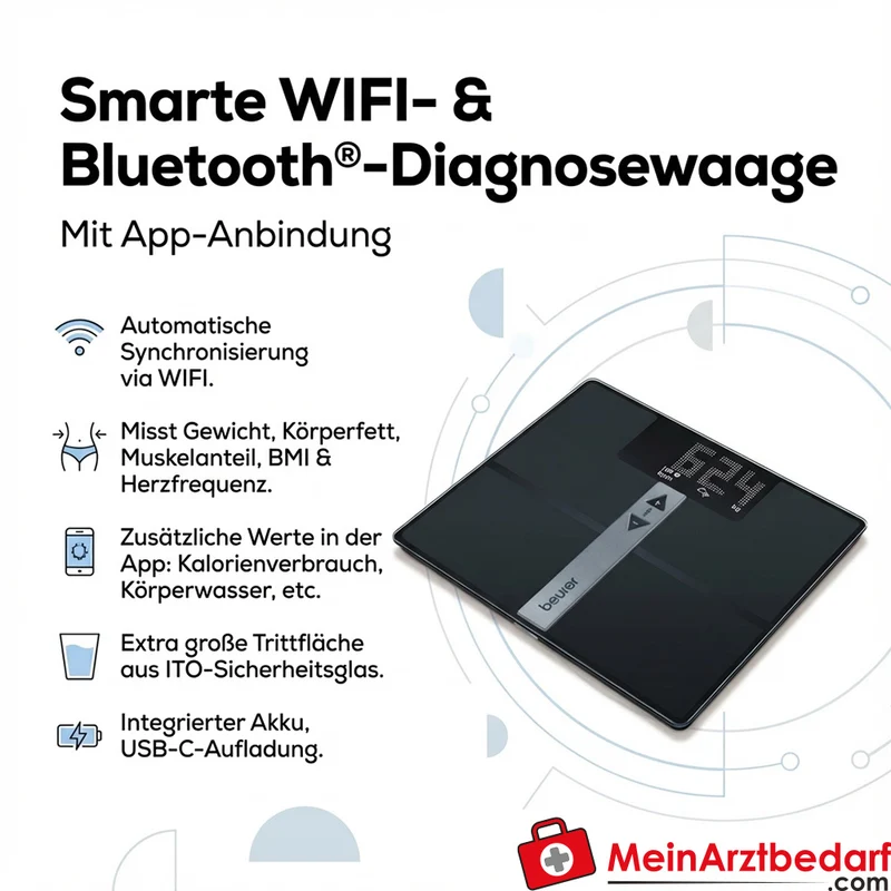 Beurer BF 980 Diagnosewaage WIFI