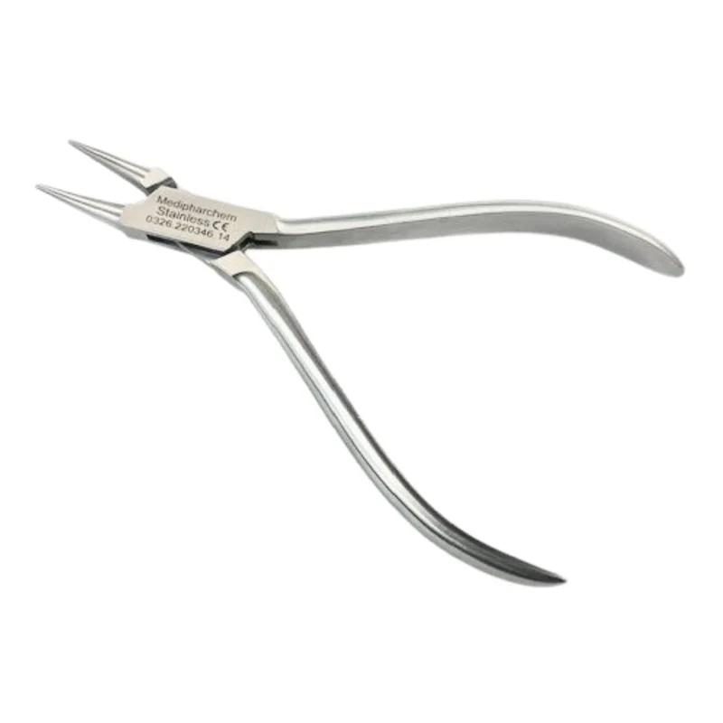 Orthonyxietang draad-nagelbeugeltang rond met serration - 14 cm