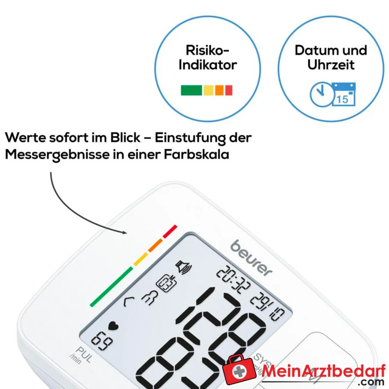 Beurer BC 21 Handgelenk-Blutdruckmessgerät