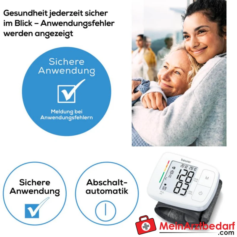 Beurer BC 21 Handgelenk-Blutdruckmessgerät