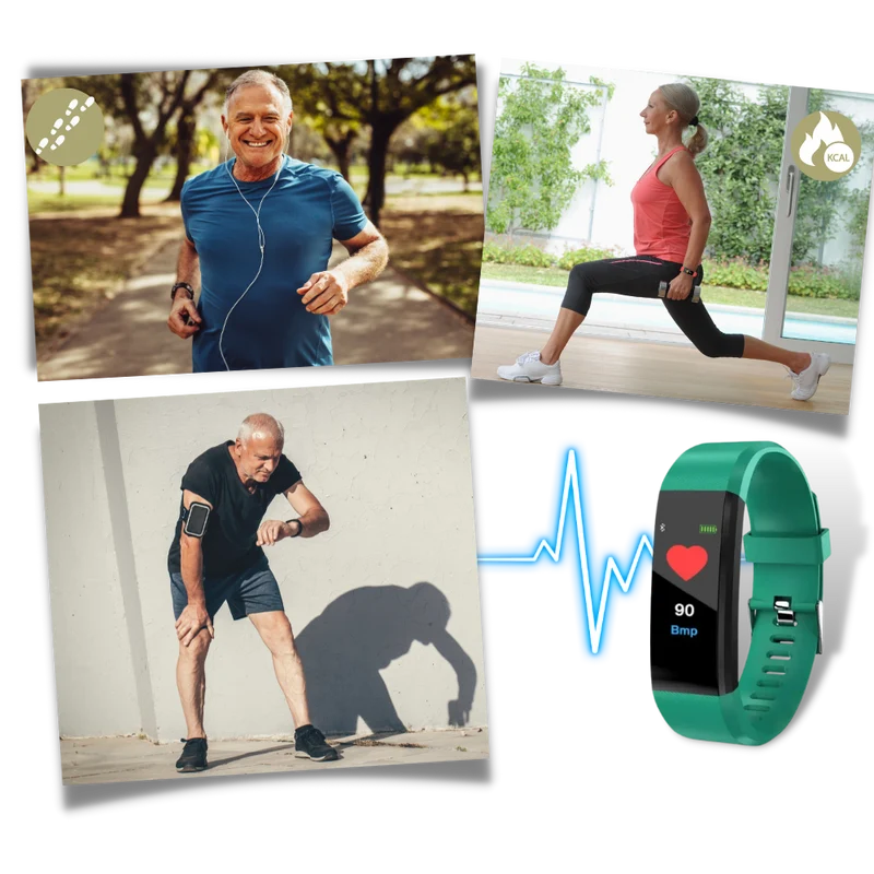 VitalBand | Elegante Gesundheitsmonitoring Smartwatch