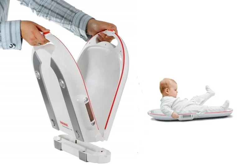 Soehnle 8320 opvouwbare babyweegschaal met kalibratie rapport
