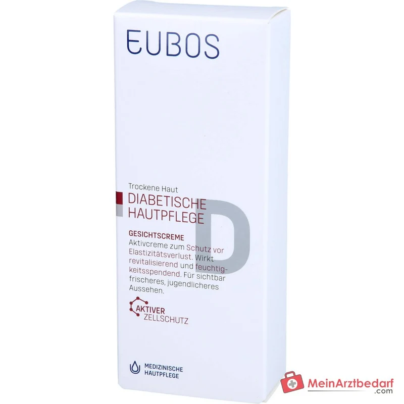 Eubos Diabetische Haut Pflege Gesichtscreme Creme, 50 ml