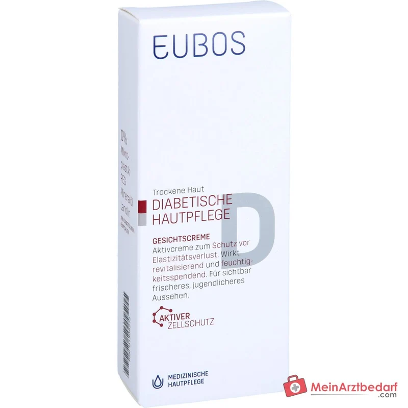 Eubos Diabetische Haut Pflege Gesichtscreme Creme, 50 ml