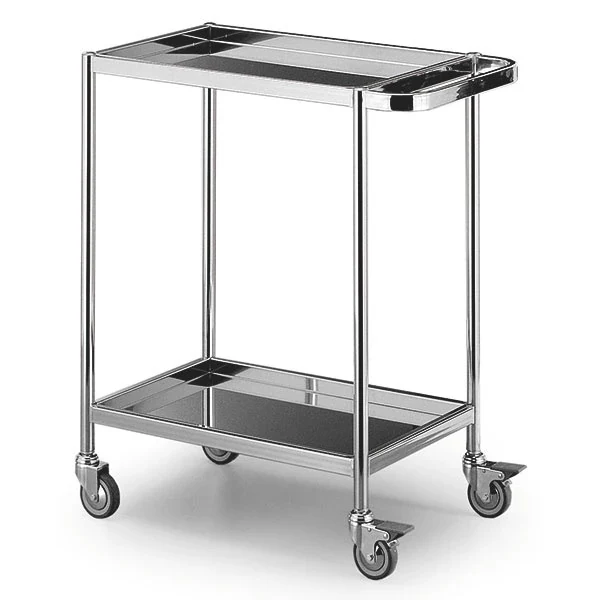Universele trolley - Model 9042/9044 Trolley met 3 afneembare roestvrijstalen planken
