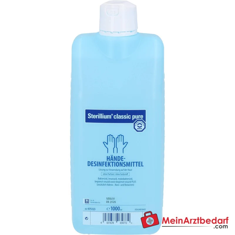 Sterillium classic pure Händedesinfektion Lösung, 1000 ml