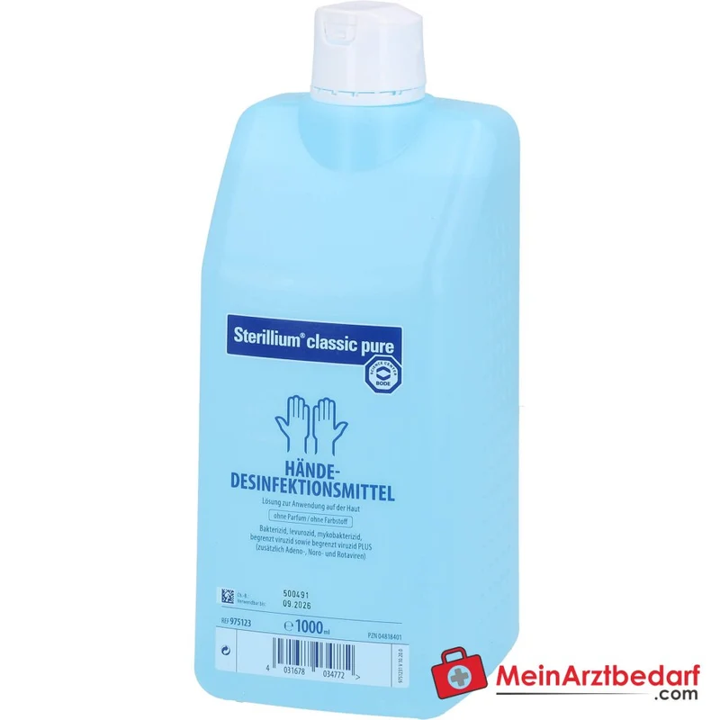 Sterillium classic pure Händedesinfektion Lösung, 1000 ml