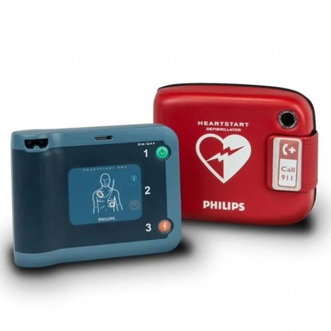 Philips HeartStart FRx AED defibrillator met Philips draagtas - Engels
