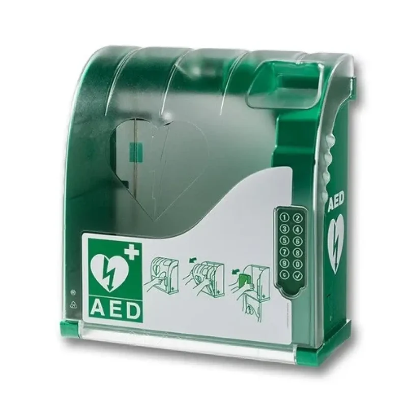 Philips HeartStart FRx AED defibrillator met Philips draagtas en buitenkast. Taal: Nederlands