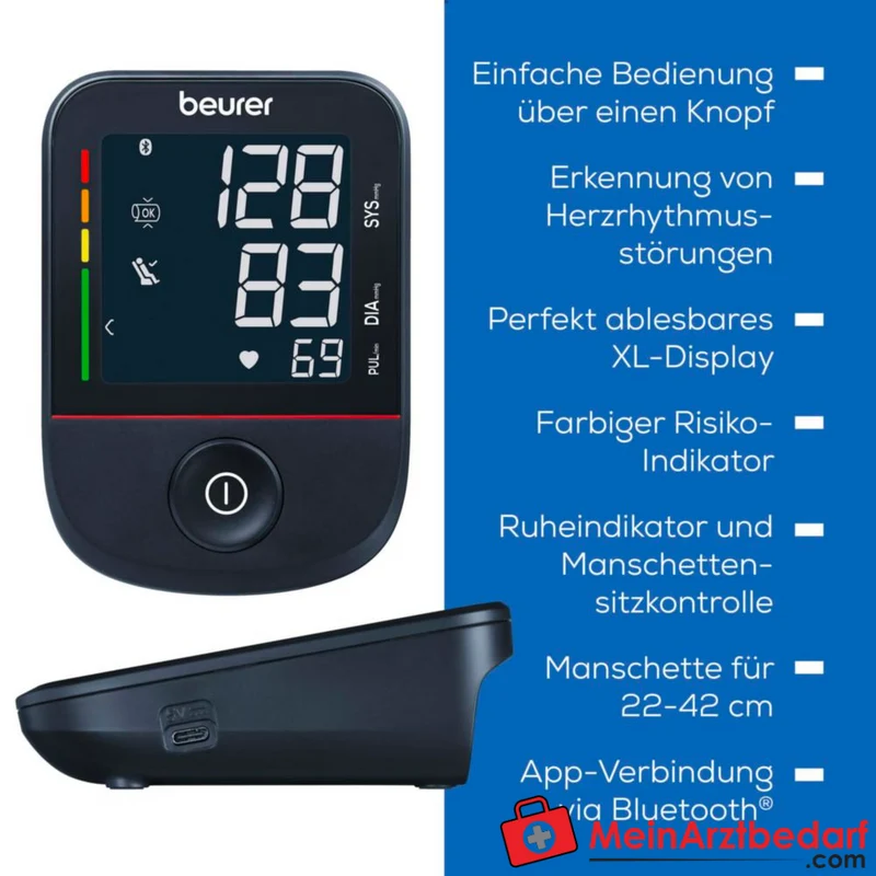 Beurer BM 48 Oberarm-Blutdruckmessgerät
