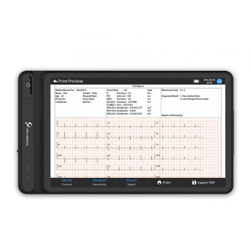 NEO ECG S120 7 inch 12 kanaals