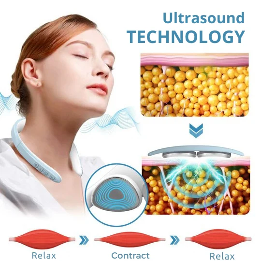 Vitalize | Ultraschall Nackenmassagegerät für Entspannung und Wohlbefinden