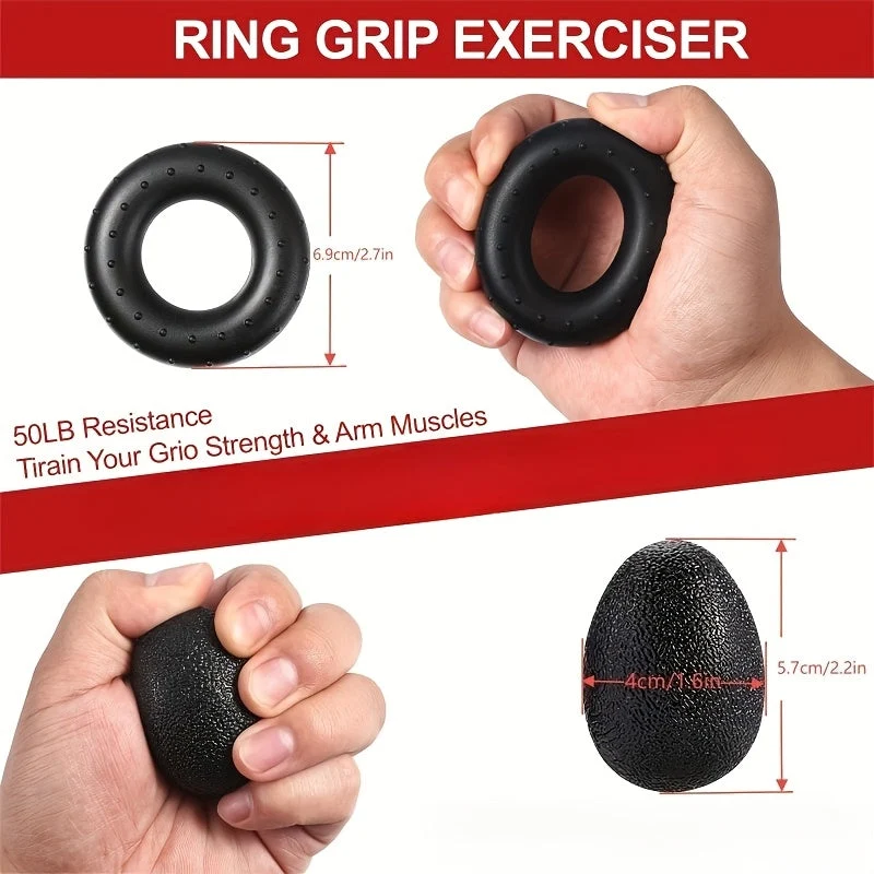GRIPMASTER KIT – 5-teiliges Hand- und Unterarm-Stärkungstraining