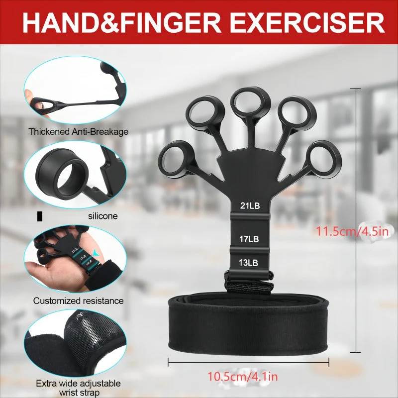 GRIPMASTER KIT – 5-teiliges Hand- und Unterarm-Stärkungstraining