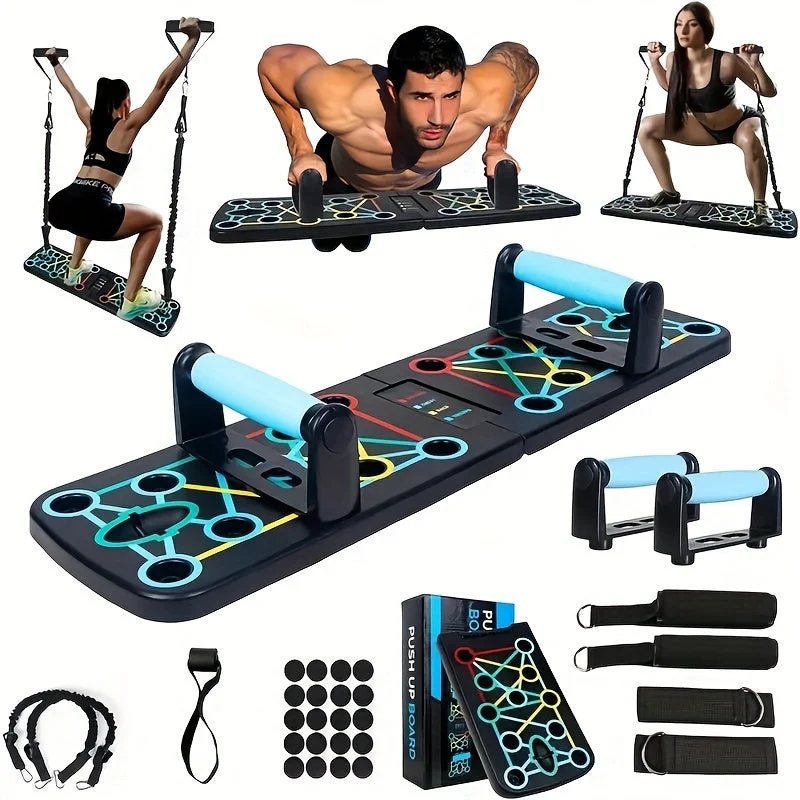 MULTIPUSH PRO – Multifunktionale Krafttrainingsplatte für das Home-Gym-Workout