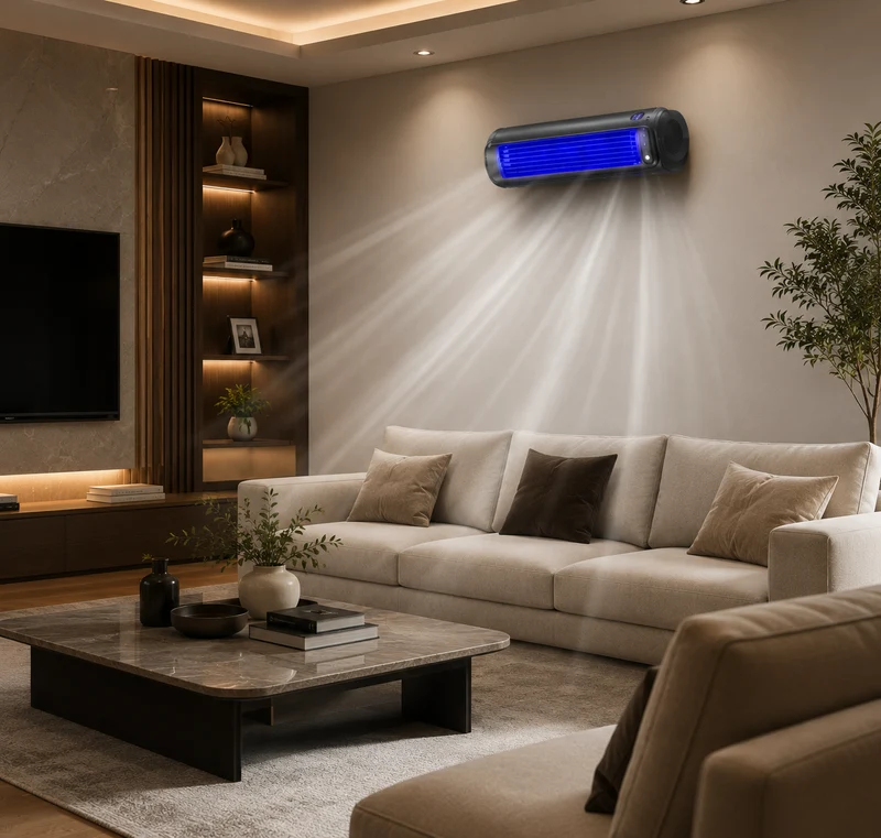 COOLVORTEX – Tragbarer Ventilator mit einstellbarer Luftzirkulation