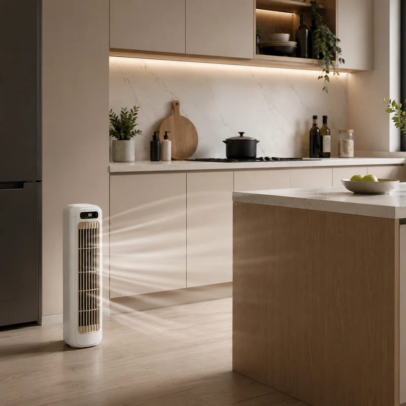 COOLVORTEX – Tragbarer Ventilator mit einstellbarer Luftzirkulation