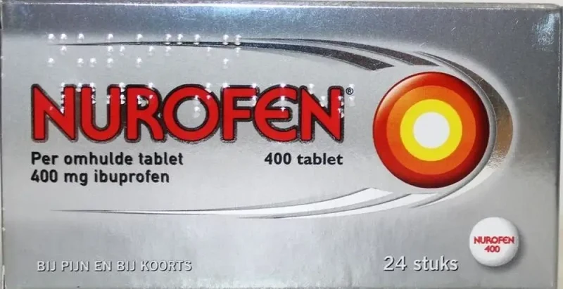 Nurofen, Ibuprofen 400 mg Omhulde tabletten - 24 tabletten