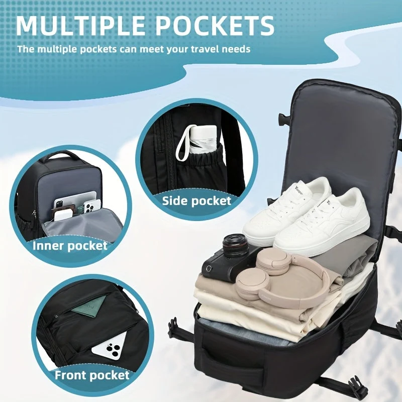 PACKSMART - Reisestaubsauger-Rucksack-Set für Männer, Frauen und Studenten
