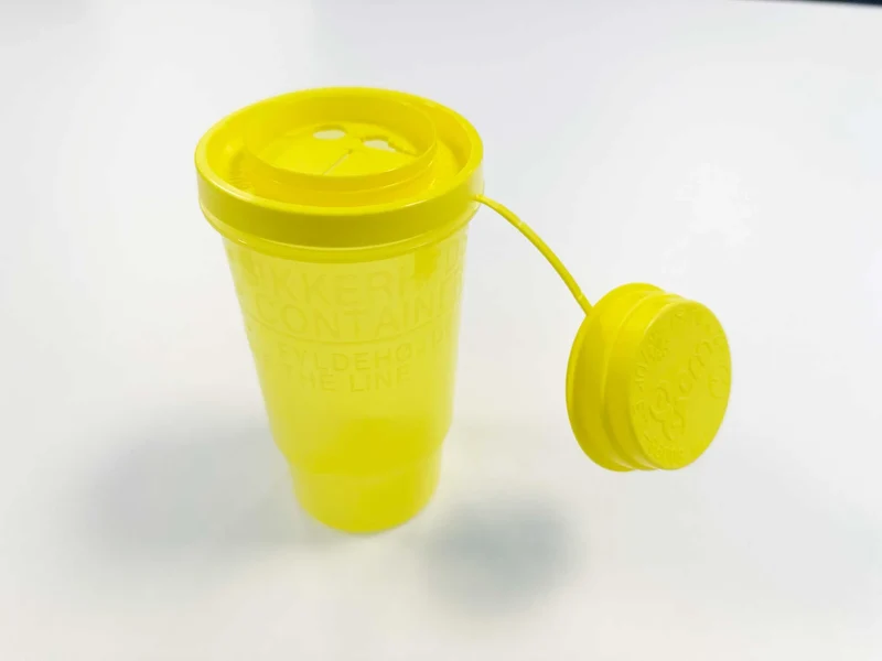 Servobox naaldencontainer - 500 ml - 100 stuks, hoog model