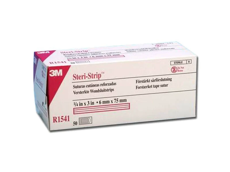 STERI-STRIP™ - Steristrip 75 x 6 mm - 50 X 3 strips (Rood)